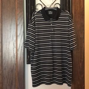 GPA Tour 2XLT striped Polo